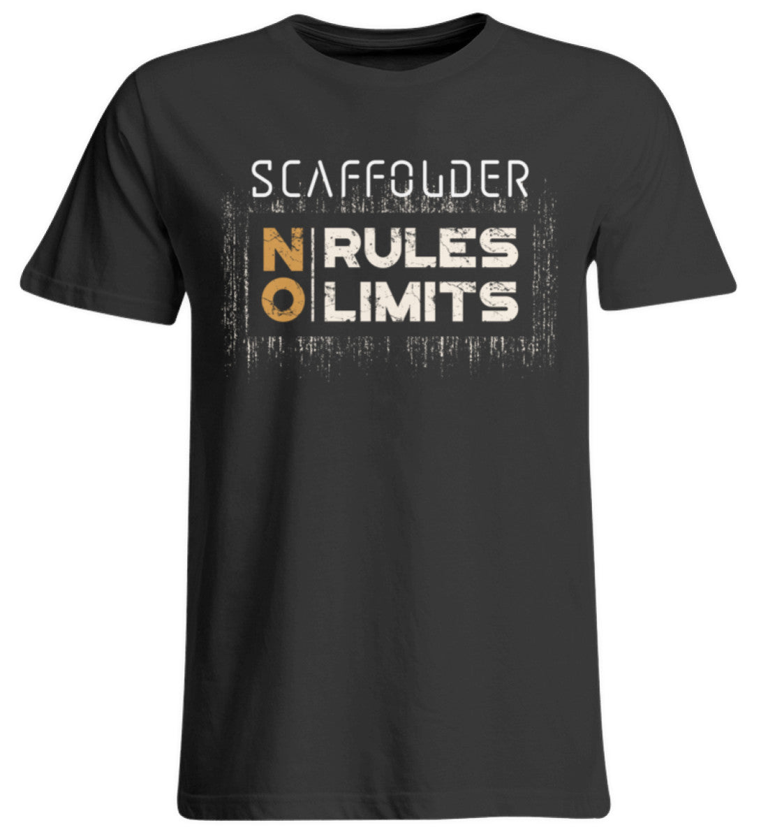 Scaffolder NO RULES NO LIMITS  - Übergrößenshirt €26.95 Gerüstbauer - Shop >>