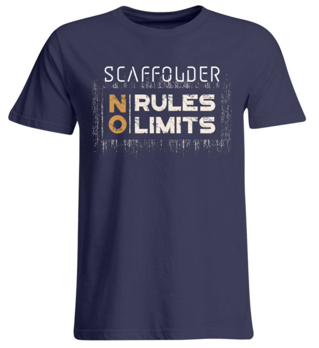 Scaffolder NO RULES NO LIMITS  - Übergrößenshirt €26.95 Gerüstbauer - Shop >>