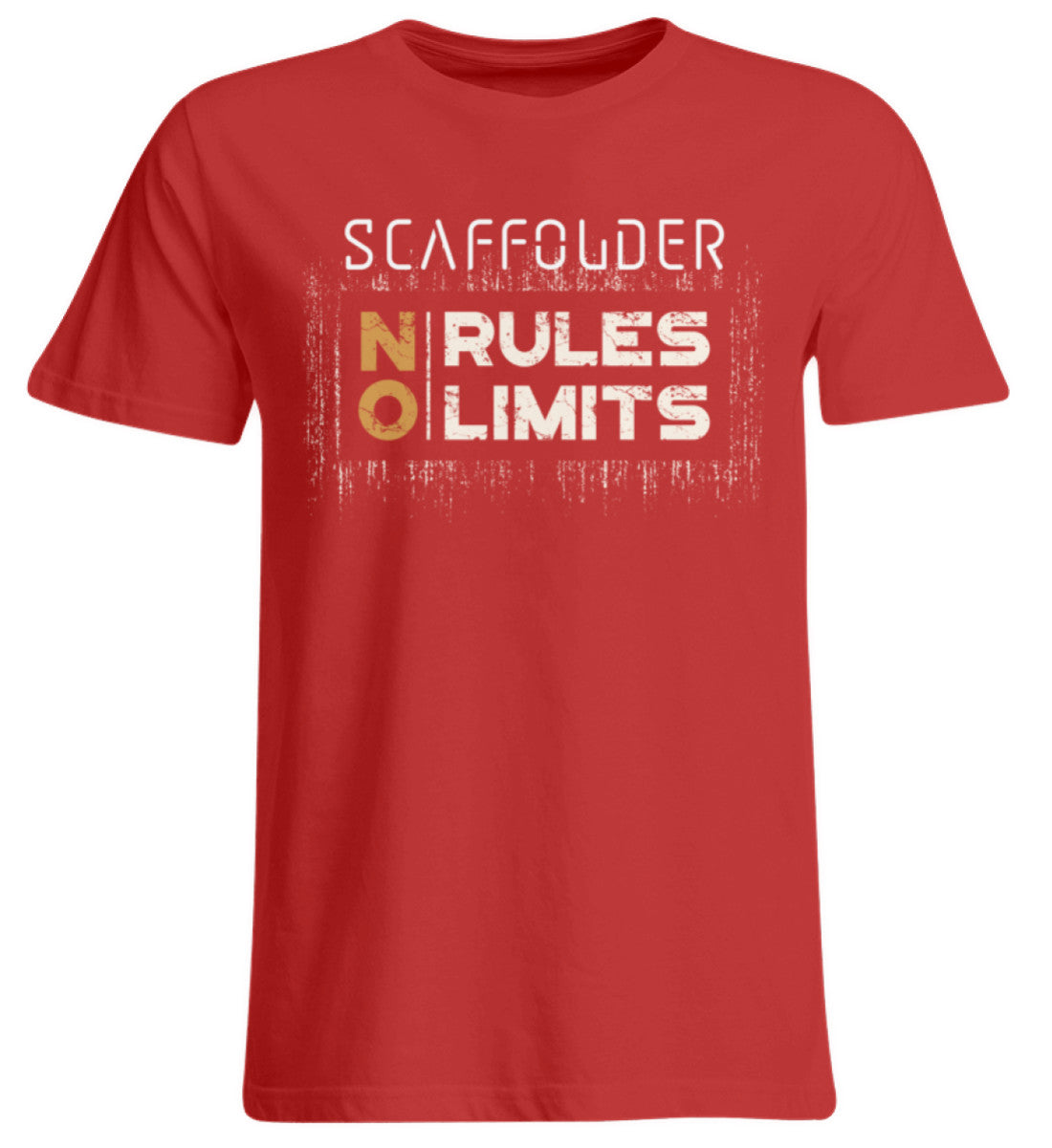 Scaffolder NO RULES NO LIMITS  - Übergrößenshirt €26.95 Gerüstbauer - Shop >>