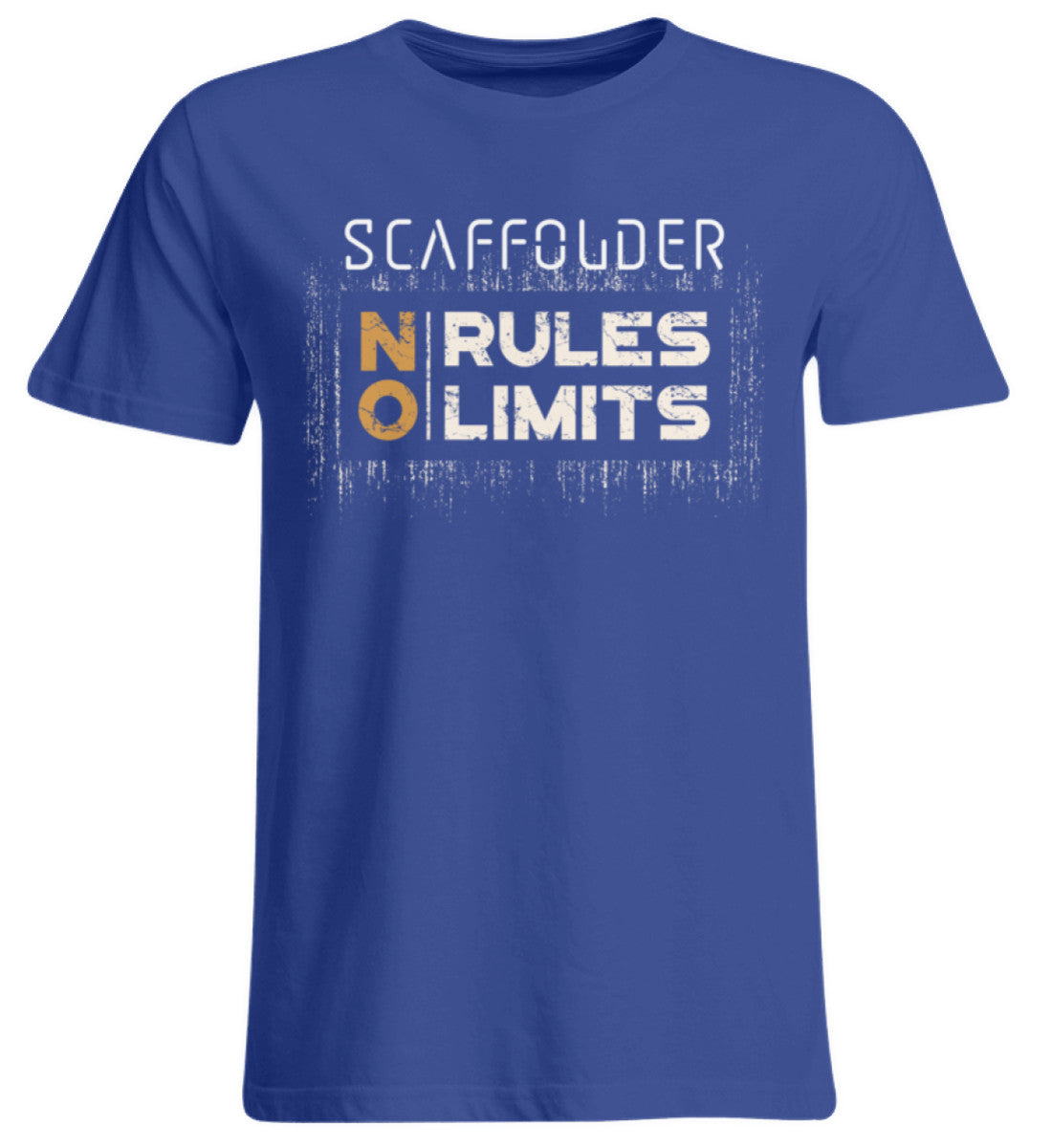 Scaffolder NO RULES NO LIMITS  - Übergrößenshirt €26.95 Gerüstbauer - Shop >>