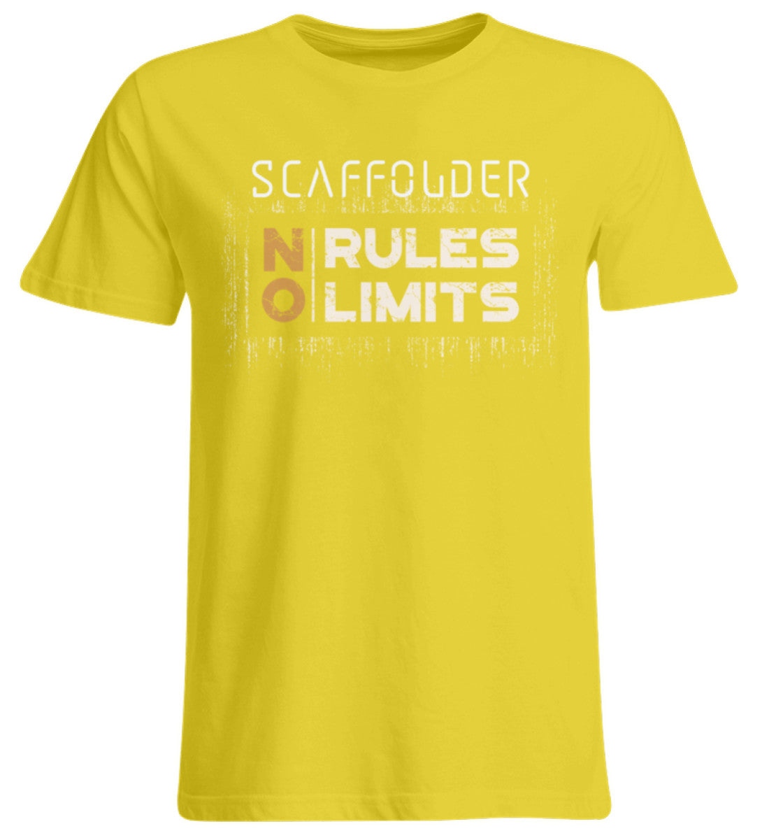 Scaffolder NO RULES NO LIMITS  - Übergrößenshirt €26.95 Gerüstbauer - Shop >>