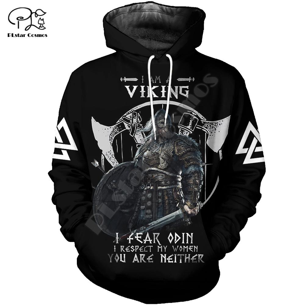 women Men retro I am a viking tattoo print 3D native Hoodies unisex vintage Sweatshirts zipper pullover tracksuit €28.96 Gerüstbauer - Shop >>