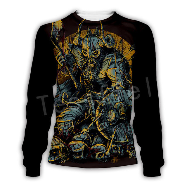 Tessffel Unisex Viking Tattoo Viking Warriors 3DPrint Sweatshirts/Hoodie//Jacket s-13 €44.95 Gerüstbauer - Shop >>