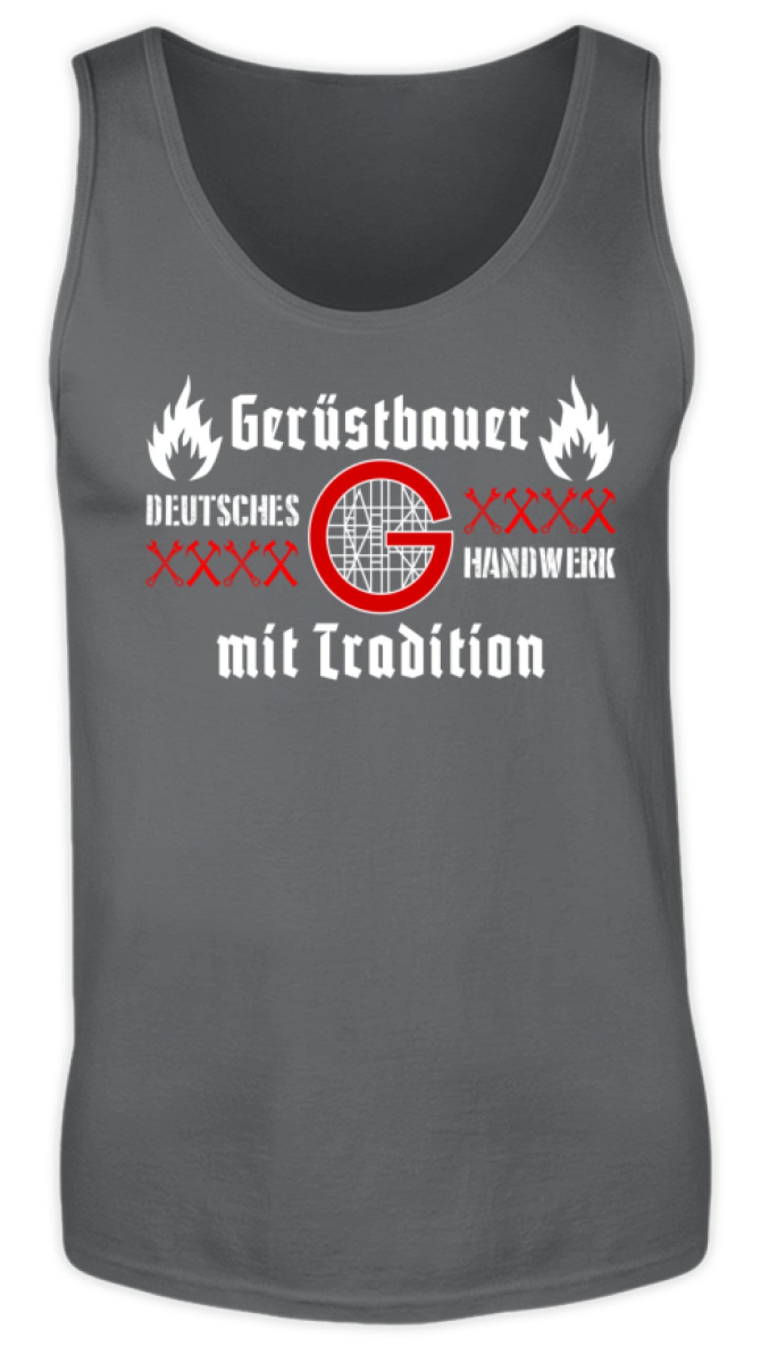 Gerüstbauer  Handwerk mit Tradition   - Herren Tanktop €19.95 Gerüstbauer - Shop >>