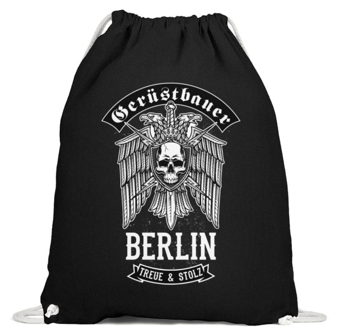 Gerüstbauer Berlin  - Baumwoll Gymsac €19.95 Gerüstbauer - Shop >>