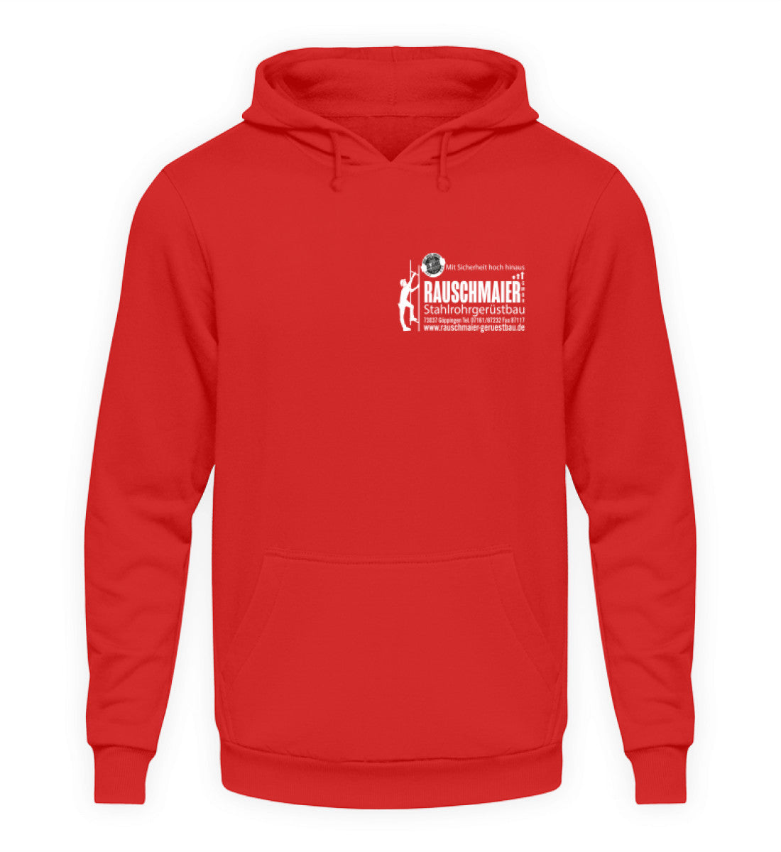 Gerüstbau Rauschmaier  - Unisex Kapuzenpullover Hoodie €38.95 Gerüstbauer - Shop >>