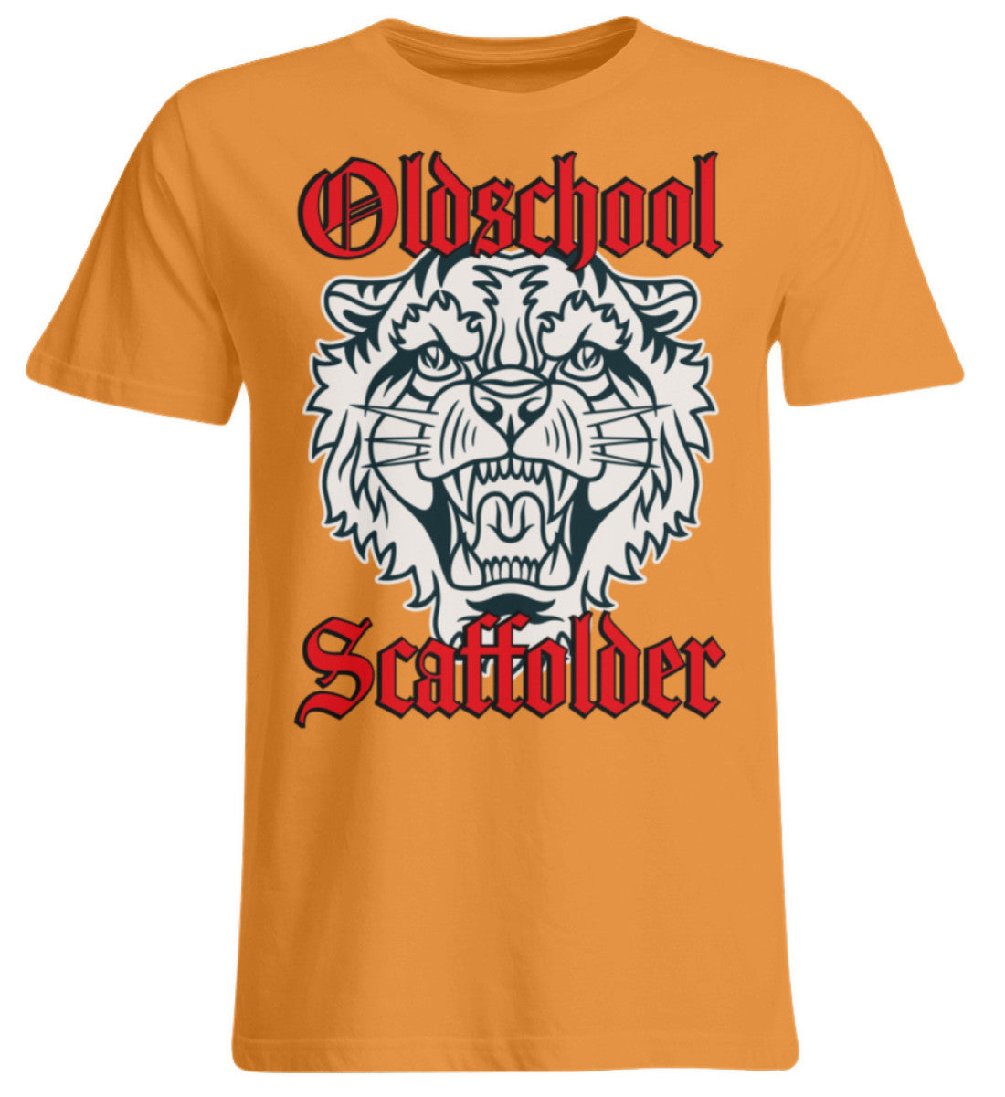 Oldschool Scaffolder / Tiger  - Übergrößenshirt €26.95 Gerüstbauer - Shop >>