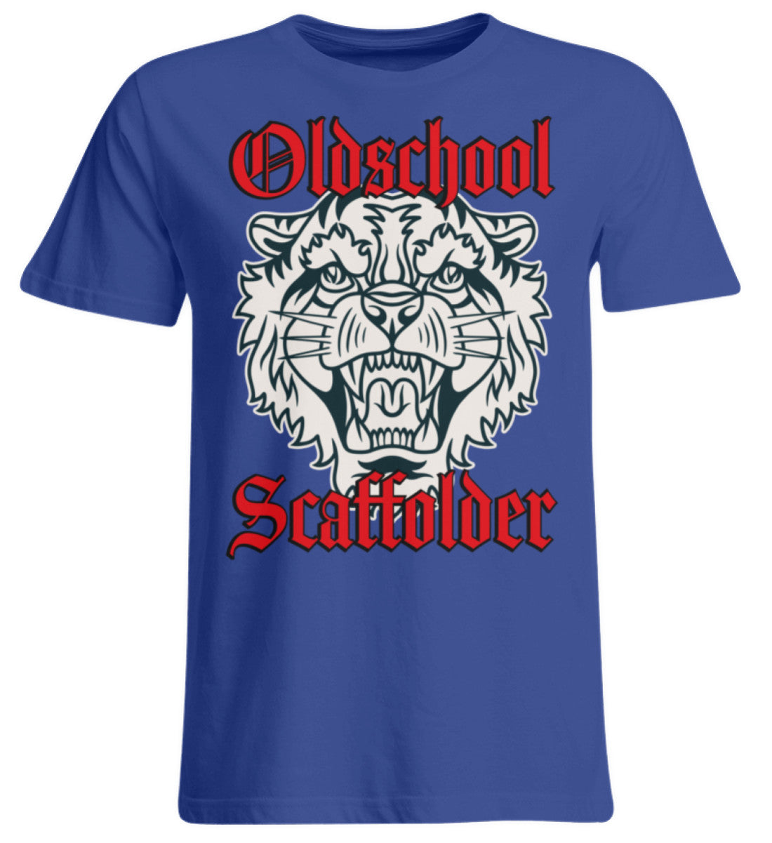 Oldschool Scaffolder / Tiger  - Übergrößenshirt €26.95 Gerüstbauer - Shop >>