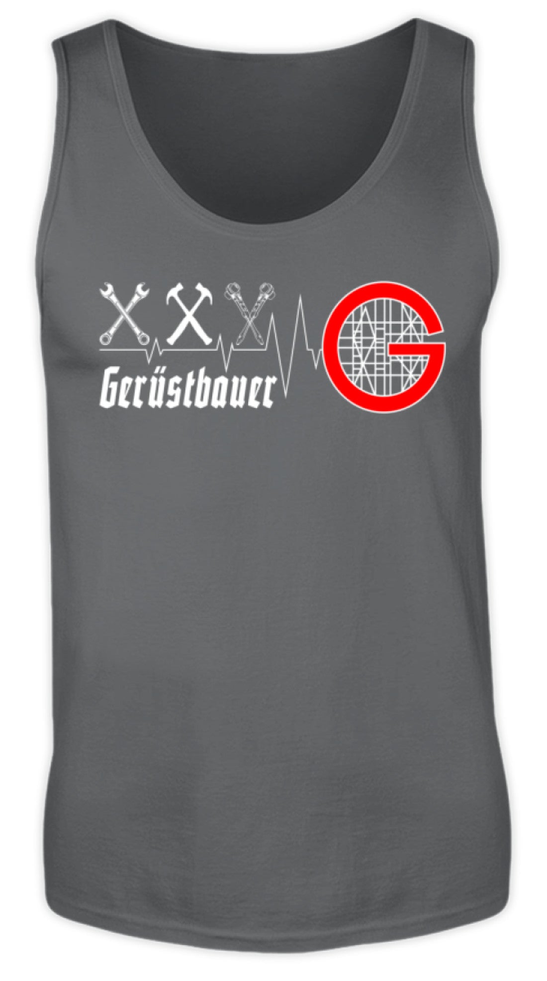 Gerüstbauer / Flatline  - Herren Tanktop €19.95 Gerüstbauer - Shop >>