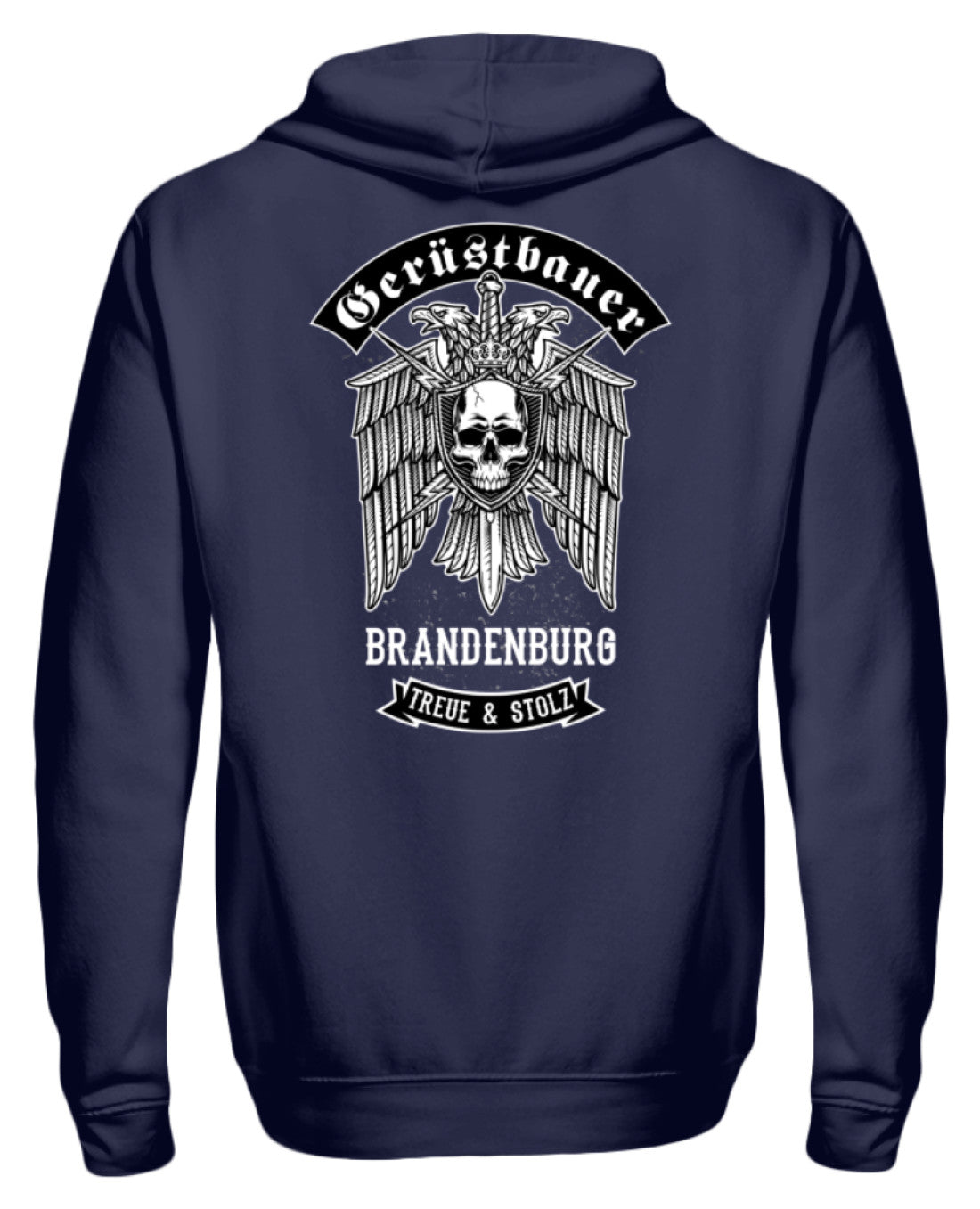 Gerüstbauer Brandenburg  - Zip-Hoodie €44.95 Gerüstbauer - Shop >>