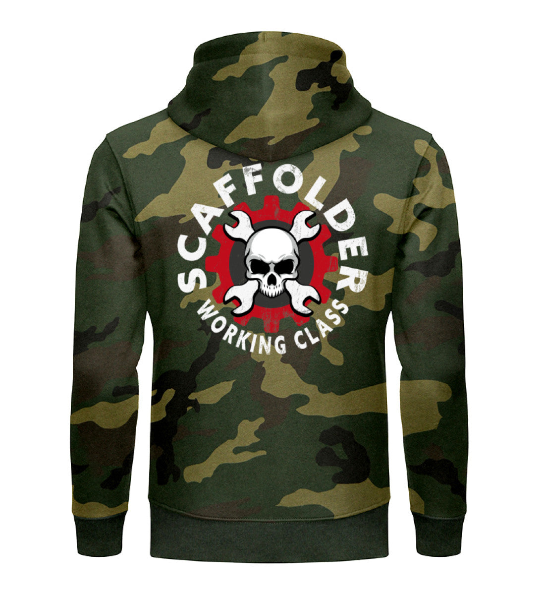 Scaffolder Working Class Camouflage Hoodie www.geruestbauershop.de