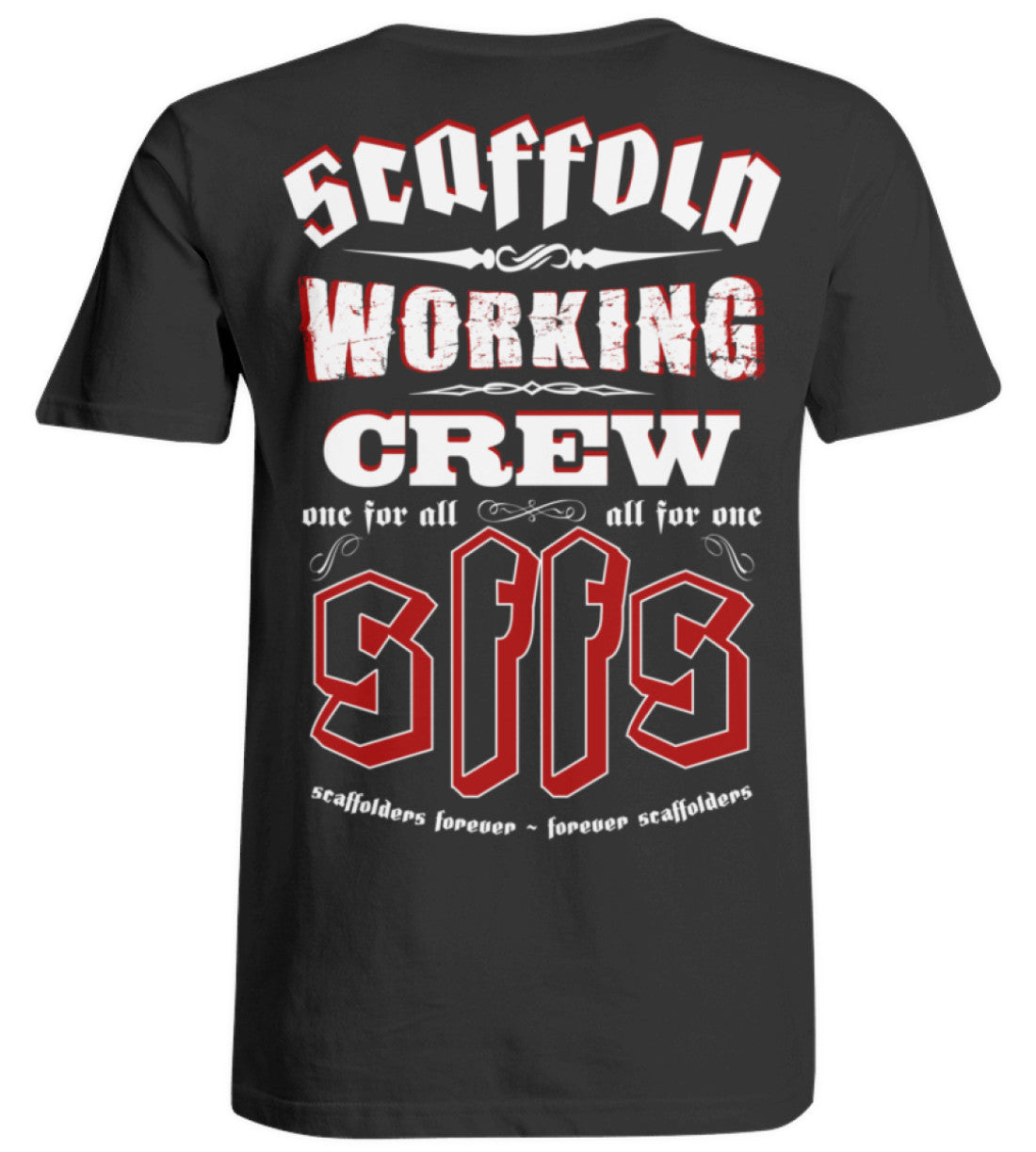 SCAFFOLD WORKING CREW  - Übergrößenshirt €24.95 Gerüstbauer - Shop >>