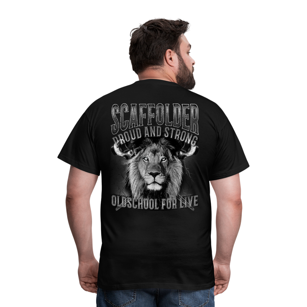 Scaffolder Männer T-Shirt - Schwarz