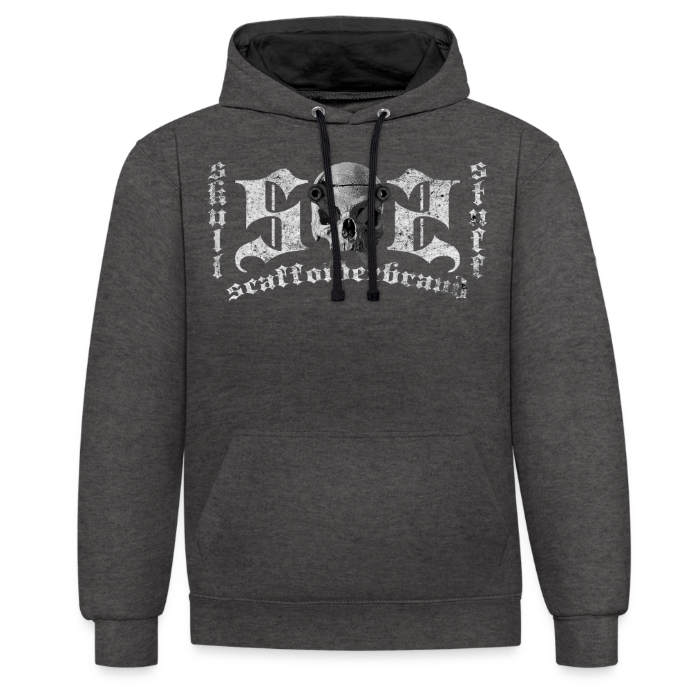 Gerüstbauer - Kontrast Hoodie - Anthrazit/Schwarz