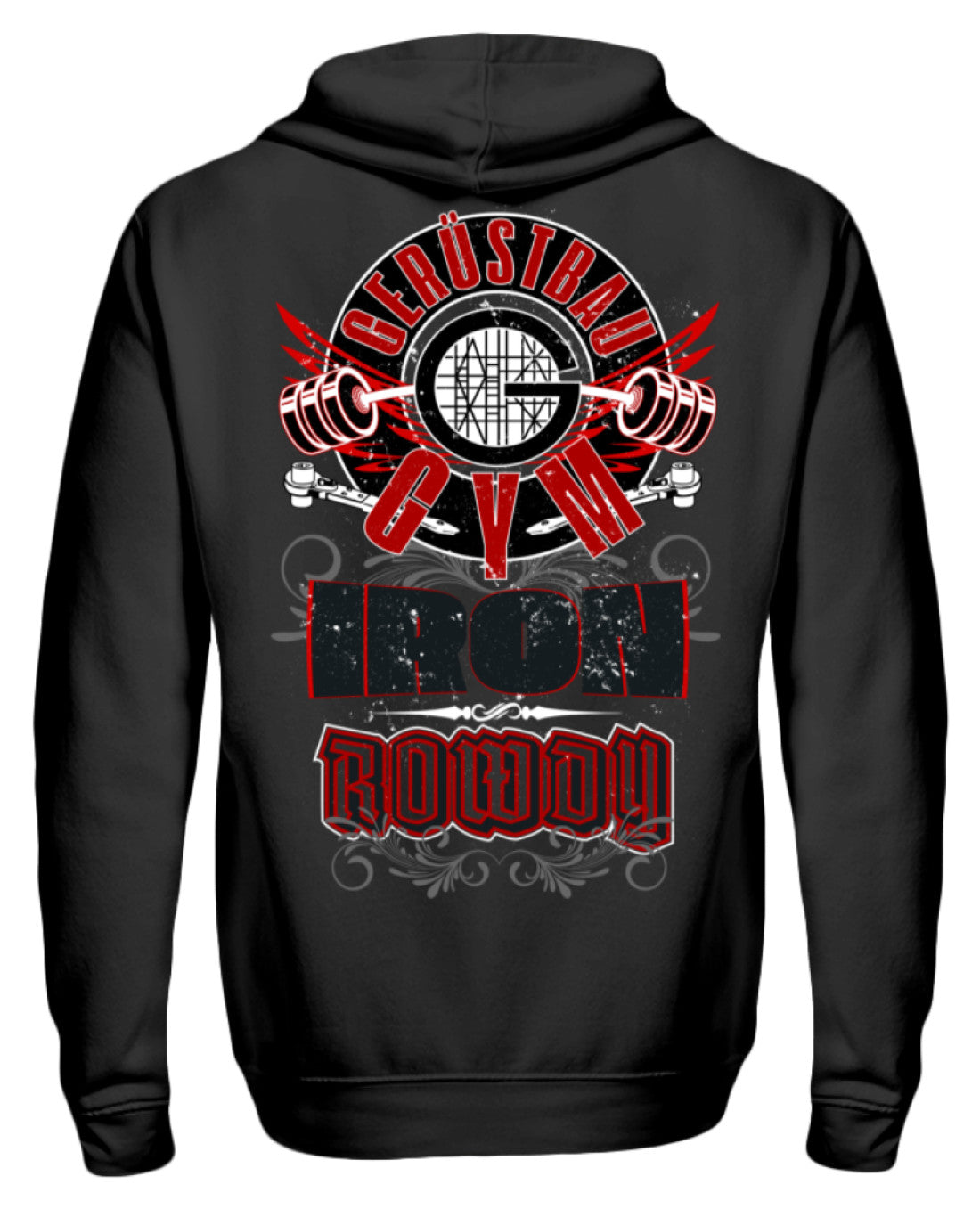Gerüstbau GYM / IRON ROWDY €38.95 Gerüstbauer - Shop >>
