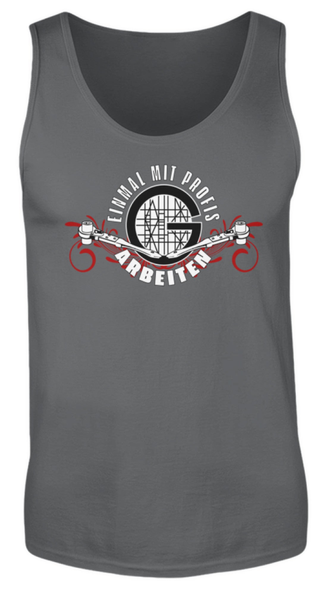 EINMAL MIT PROFIS ARBEITEN  - Herren Tanktop €19.95 Gerüstbauer - Shop >>