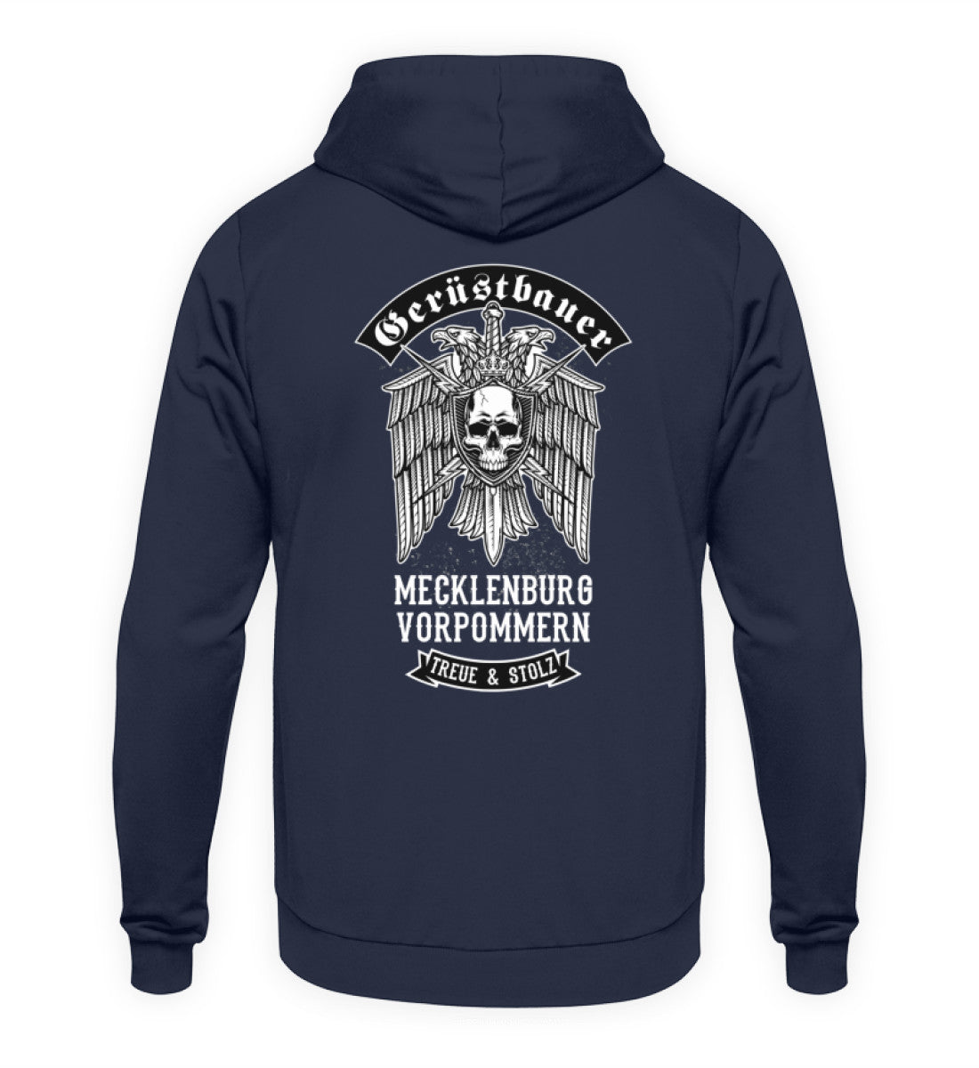 Gerüstbauer Mecklenburg Vorpommern  - Unisex Kapuzenpullover Hoodie €34.95 Gerüstbauer - Shop >>