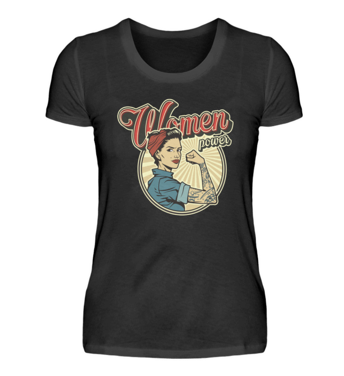 Women Power  - Damenshirt €22.95 Gerüstbauer - Shop >>