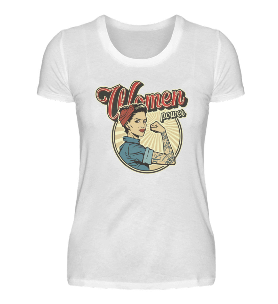 Women Power  - Damenshirt €22.95 Gerüstbauer - Shop >>