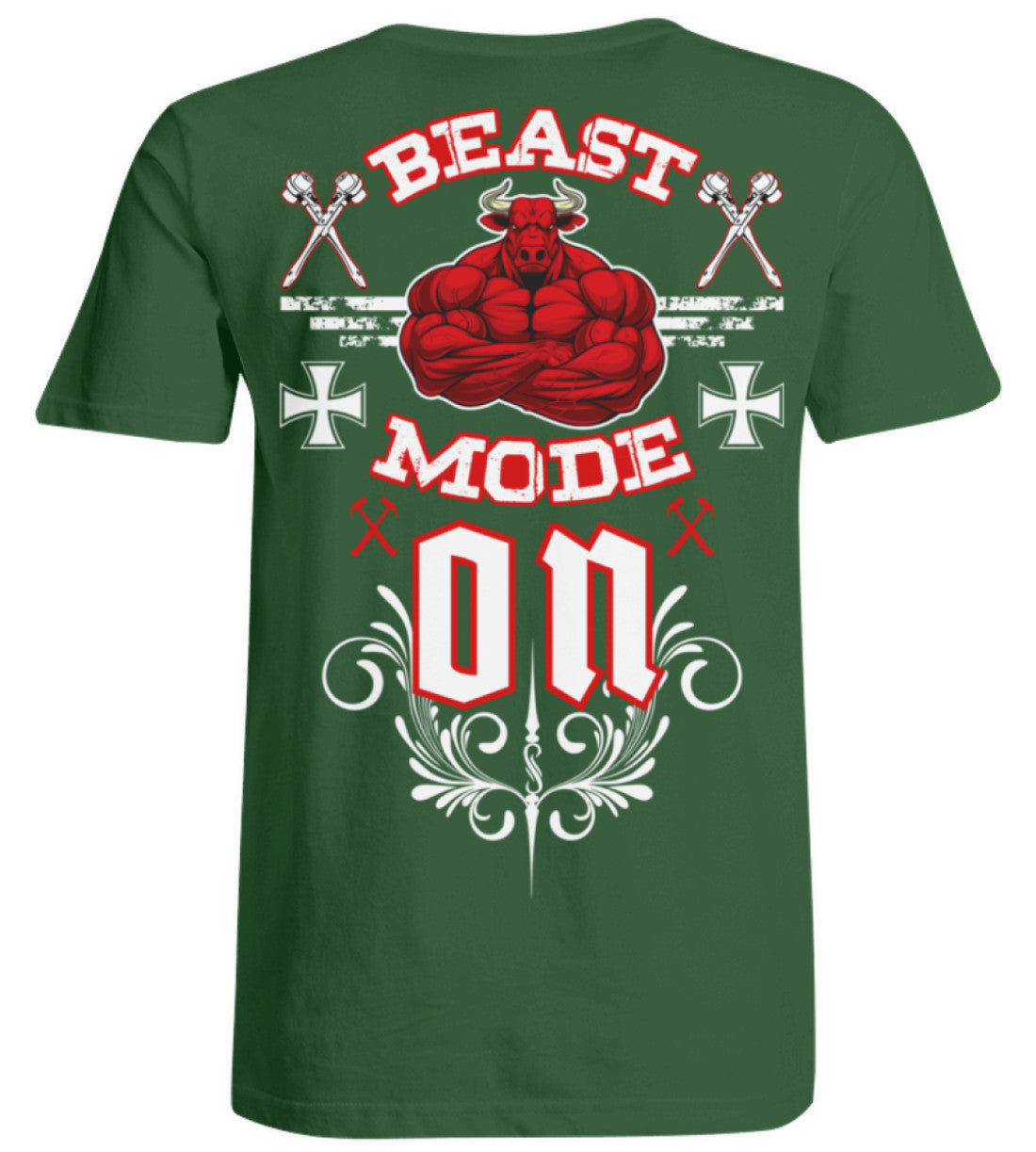 Gerüstbauer Beast Mode - Gerüstbauer T-Shirt €29.95 Gerüstbauer - Shop >>