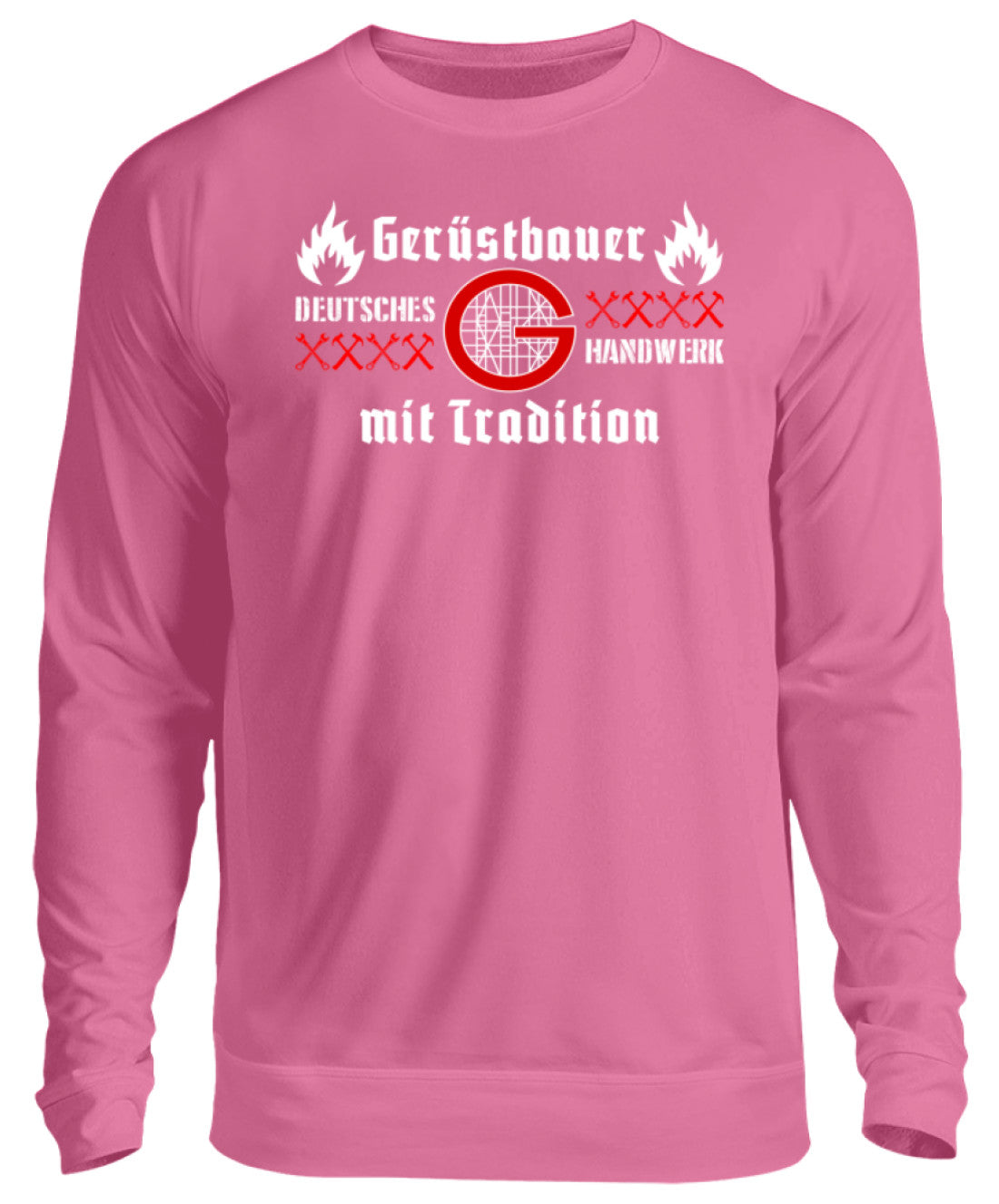 Gerüstbauer Handwerk mit Tradition  - Unisex Pullover €32.95 Gerüstbauer - Shop >>
