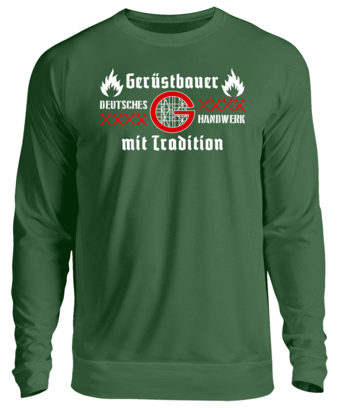 Gerüstbauer Handwerk mit Tradition  - Unisex Pullover €32.95 Gerüstbauer - Shop >>