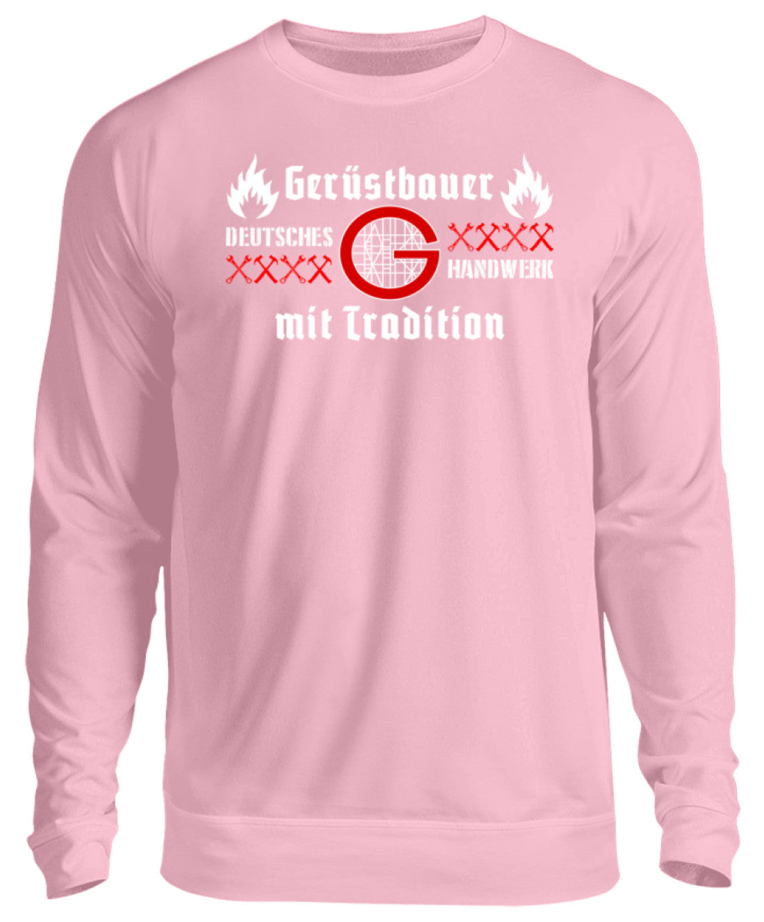 Gerüstbauer Handwerk mit Tradition  - Unisex Pullover €32.95 Gerüstbauer - Shop >>