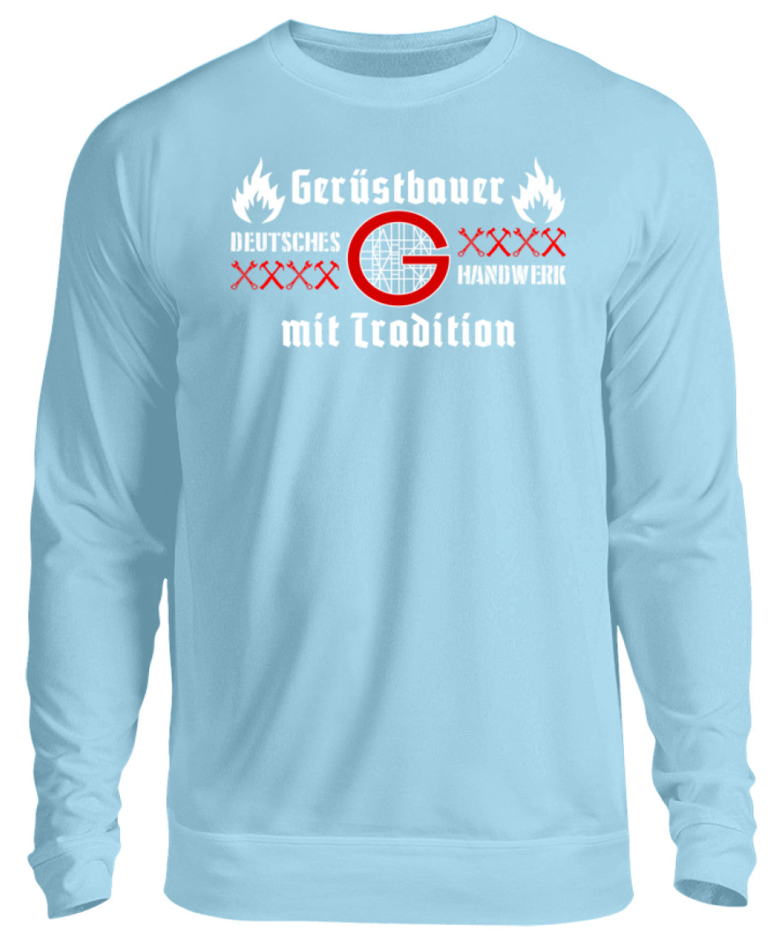 Gerüstbauer Handwerk mit Tradition  - Unisex Pullover €32.95 Gerüstbauer - Shop >>