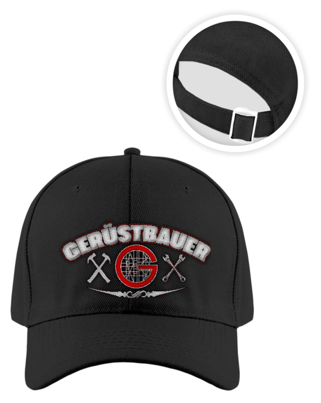 Gerüstbauer Cap bestickt €24.95 Gerüstbauer - Shop >>